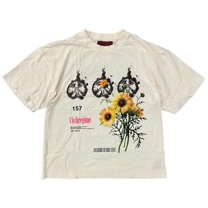 Civil Regime by Darc Sport Men's (S.I.N.) Head Full Of Flowers Oversized T-Shirt
